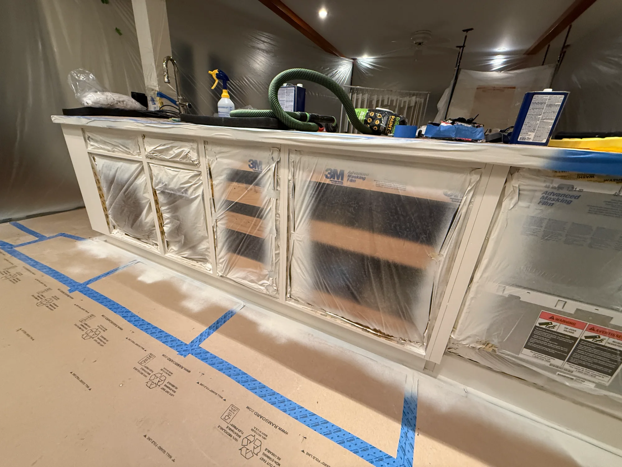 Refinished cabinet doors