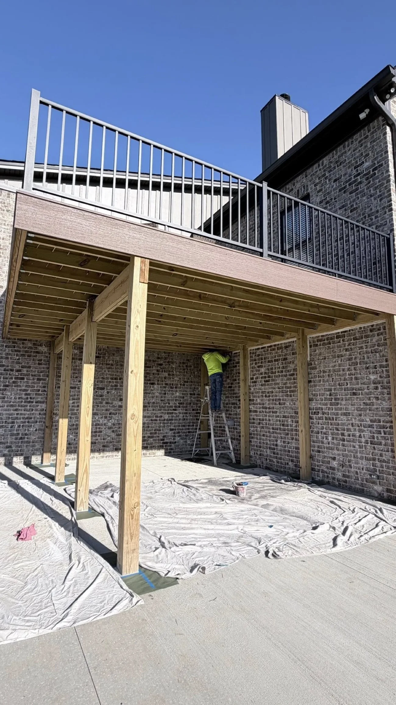 Exterior Repaint & Deck Staining | V3 Painting - Image 7