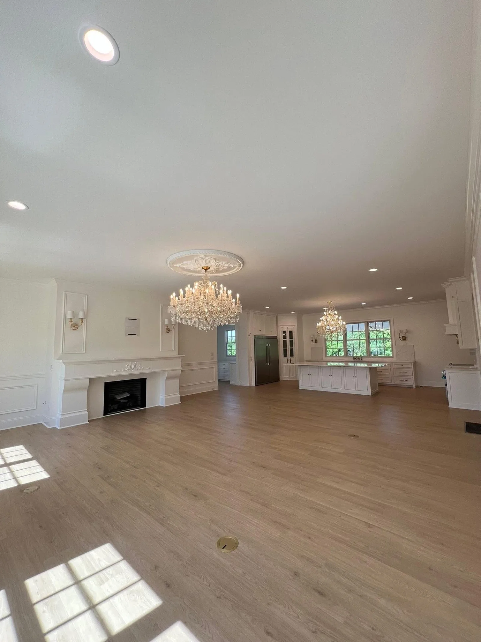 Smooth ceiling after popcorn removal